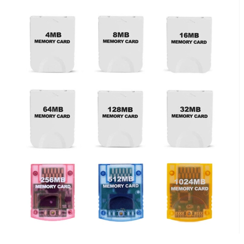 Party Games Console - 4/16/32/128MB 게임 데이터 저장 카드 NGC