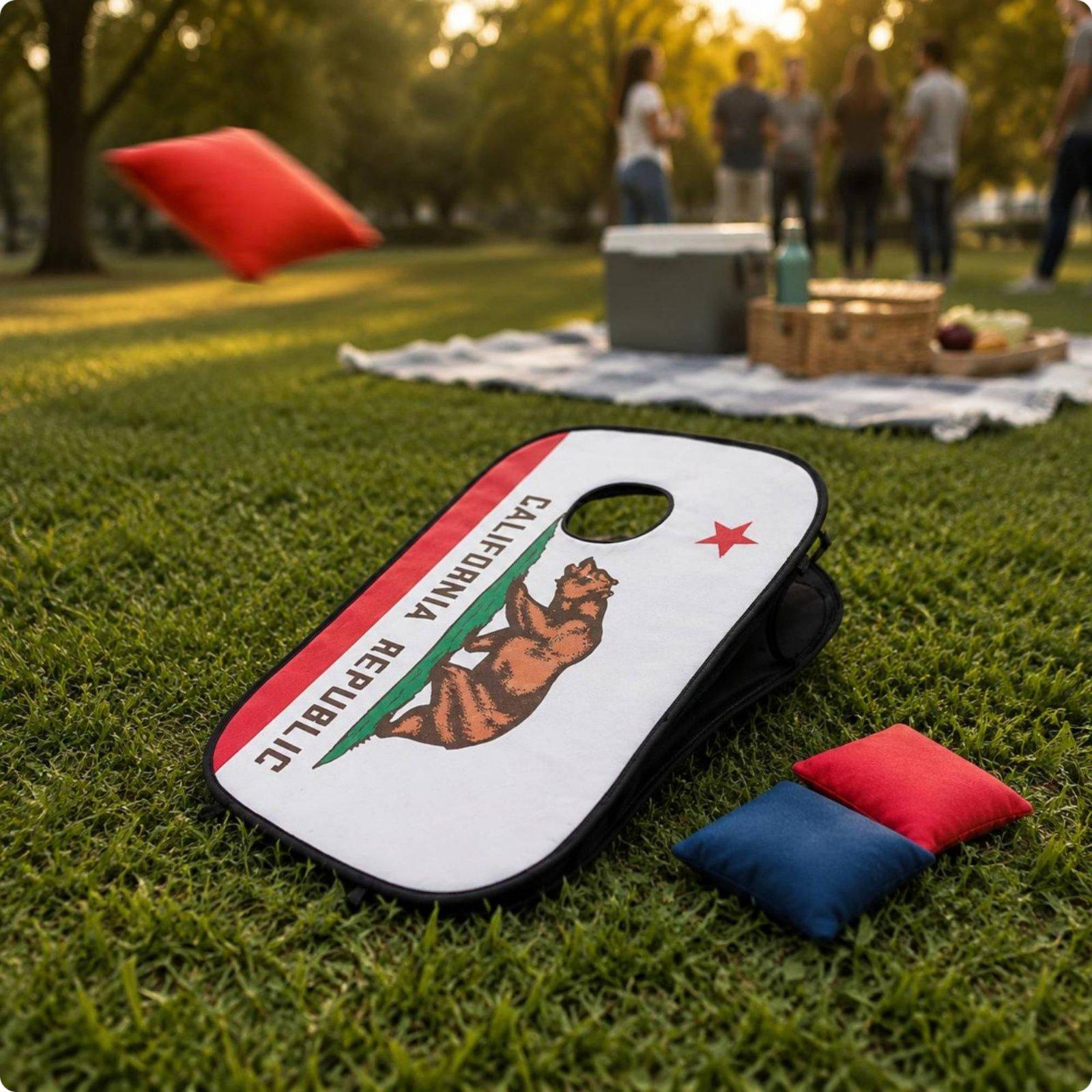 Cornhole Board Set - 옥외 및 실내용 접이식 콘홀 세트,