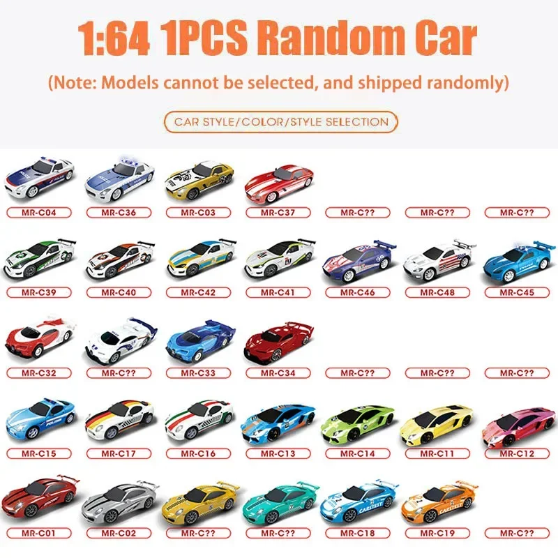 Hot Wheels Car Track Sets - 1:64 새로운 전기 레이스 트랙 자동차