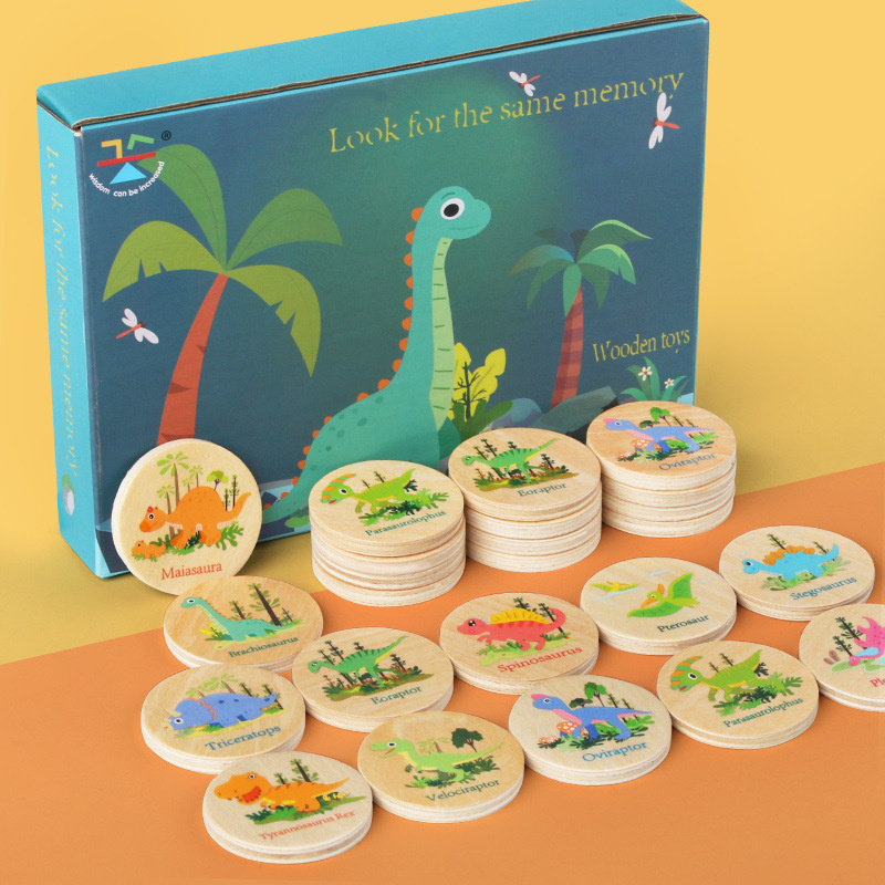 Party Games Board Game - 메모리 게임 공룡 매칭 장난감 유치원