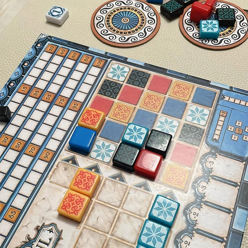 보드 게임 타일 배치 전략 게임 아름다운 모자이크 아트 - Party Games Board Game 리뷰 및 가격