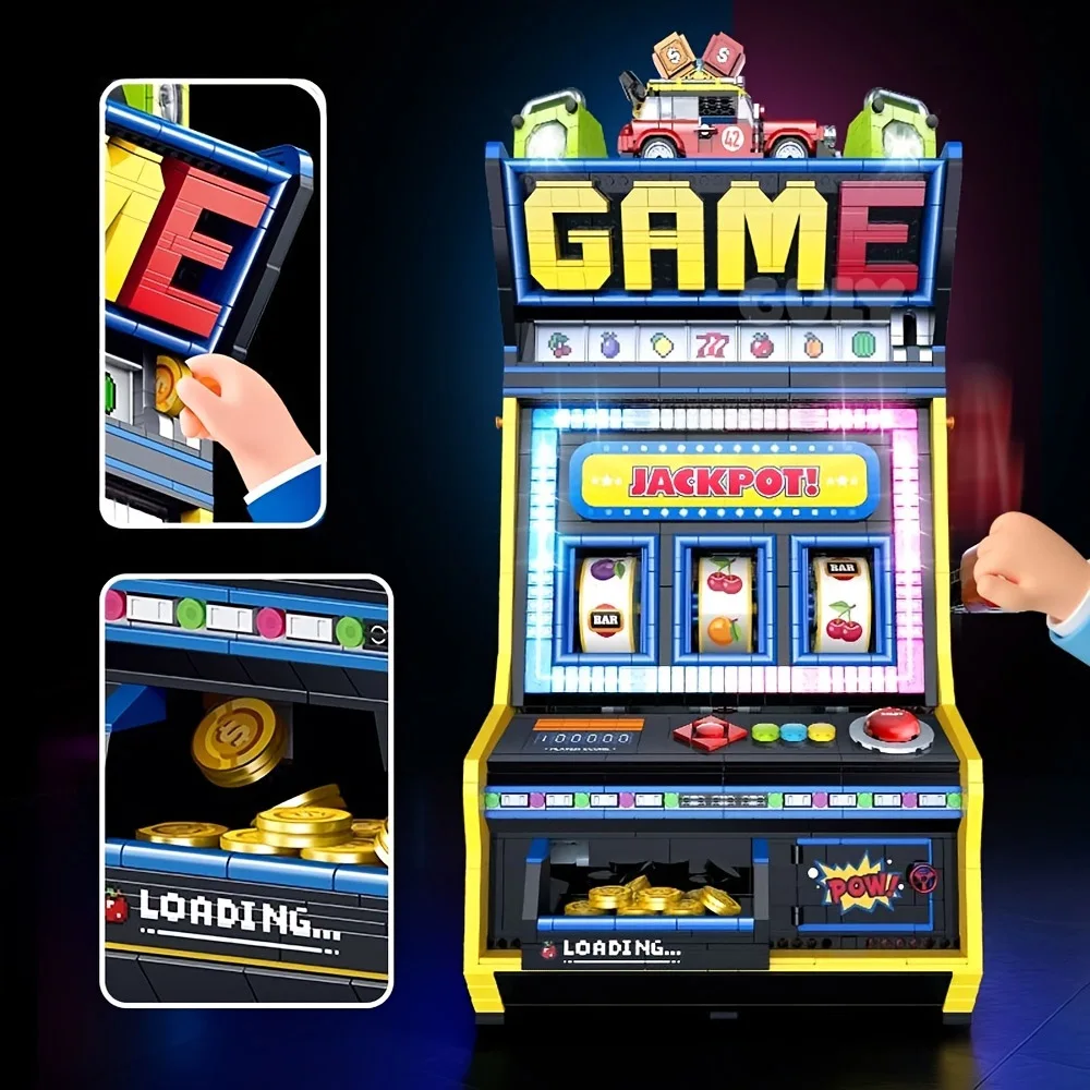 3571PCS 레트로 게임 콘솔 과일 아케이드 빌딩 블 - Party Games Console 리뷰 및 가격