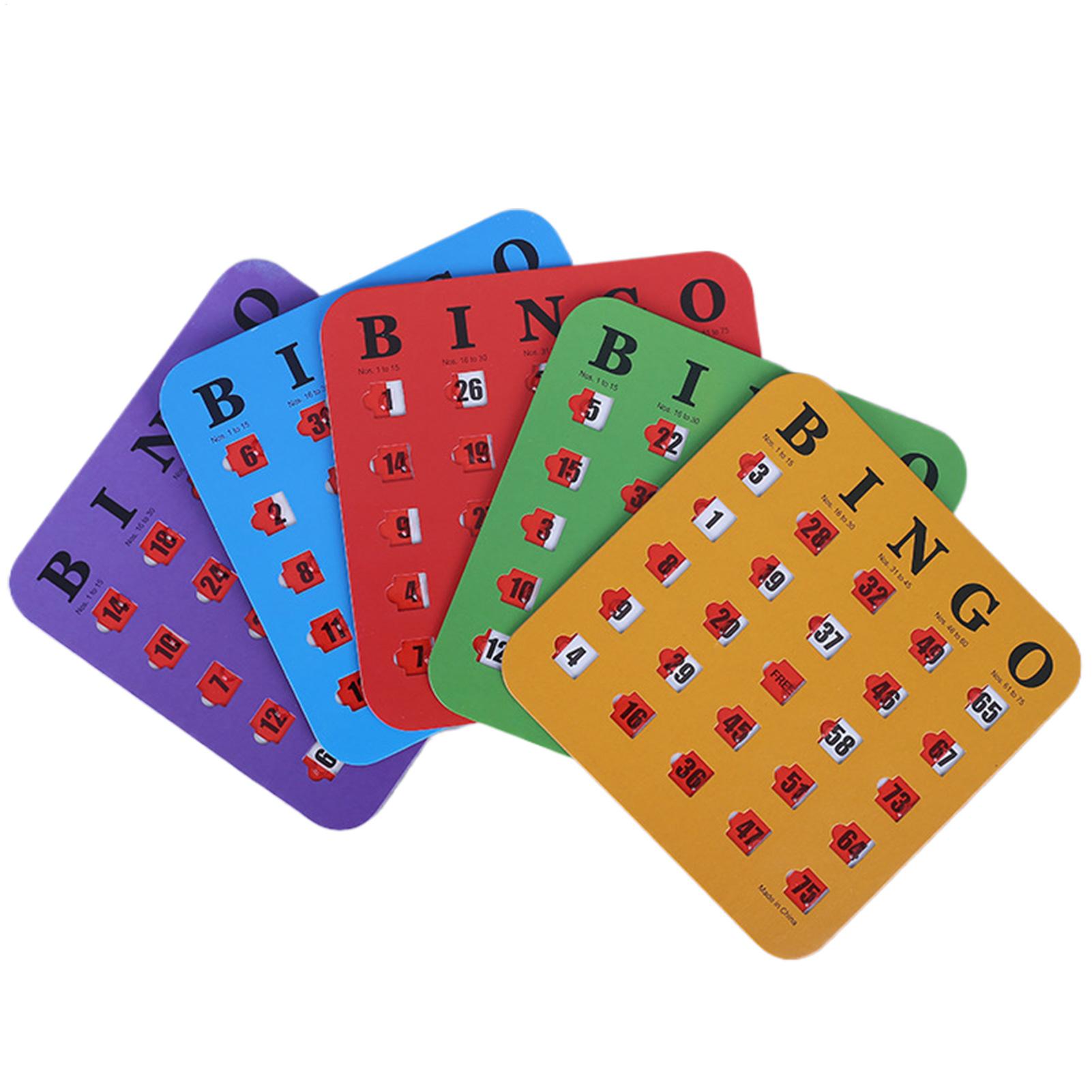 블라인드와 슬라이더가 포함된 5개 슬라이딩 빙고 게임  - Party Games Board Game 리뷰 및 가격