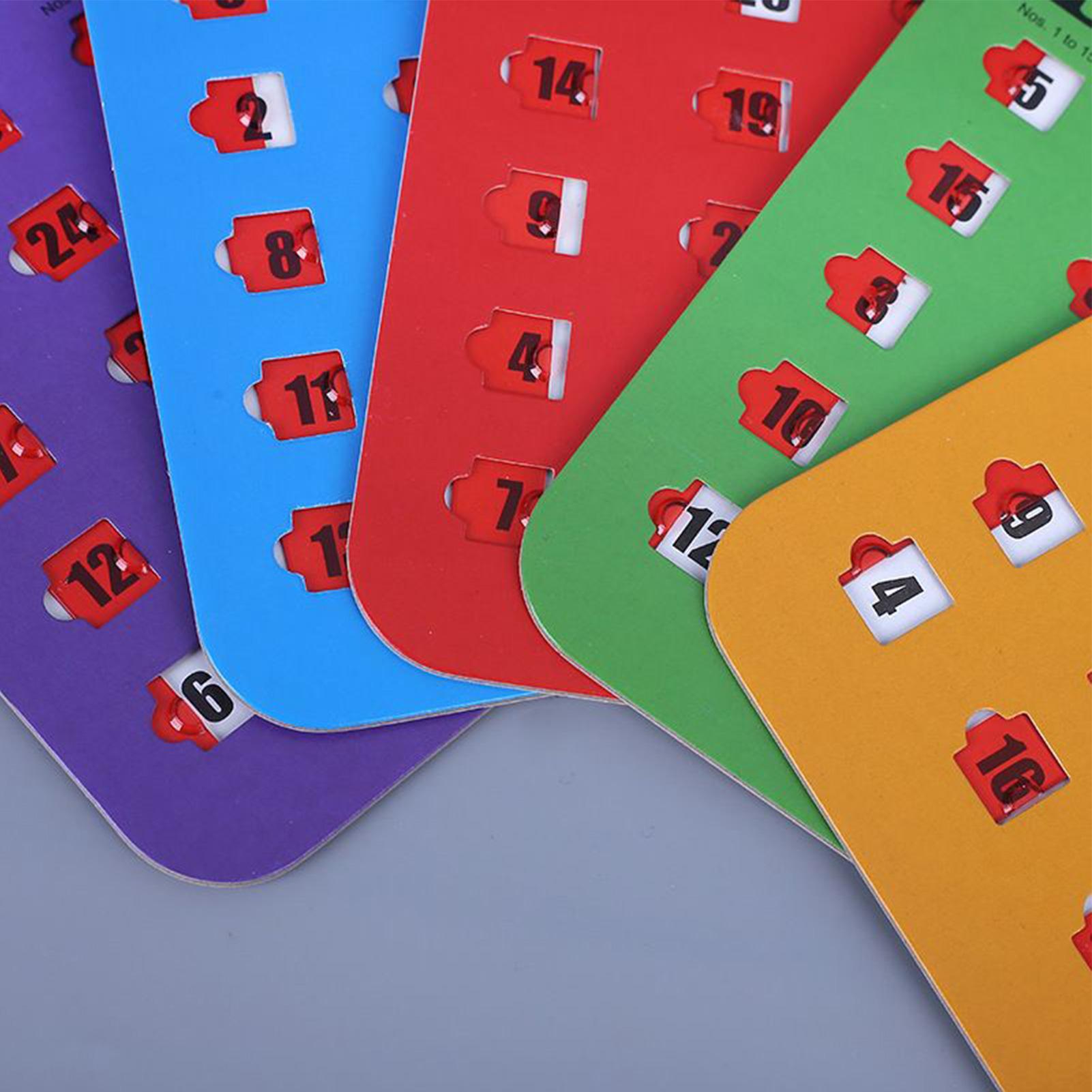블라인드와 슬라이더가 포함된 5개 슬라이딩 빙고 게임  - Party Games Board Game 리뷰 및 가격