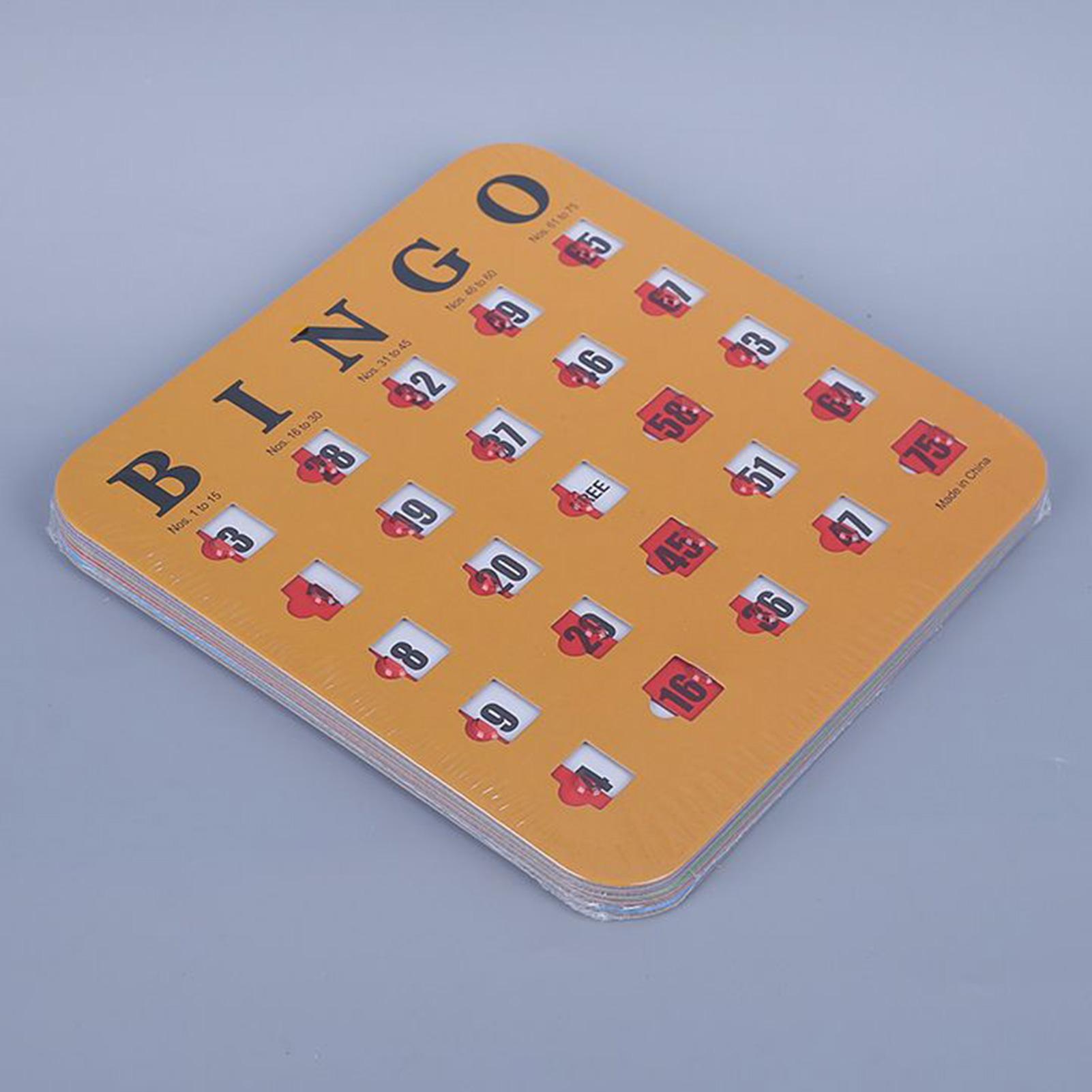 블라인드와 슬라이더가 포함된 5개 슬라이딩 빙고 게임  - Party Games Board Game 리뷰 및 가격