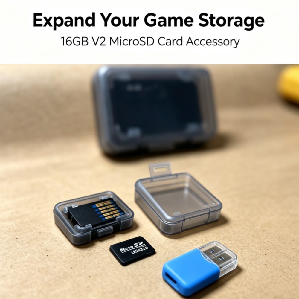 새로운 휴대용 마이크로 SD 카드 16GB 버전 V2  - Party Games Console 리뷰 및 가격