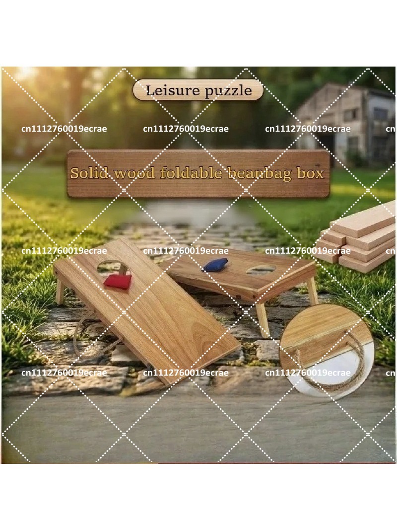 프리미엄 나무 접이식 콘홀 세트 빈백 토스 보드 (실내 - Cornhole Board Set 리뷰 및 가격