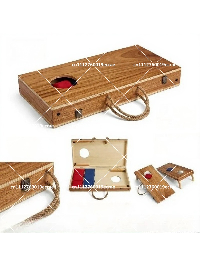 프리미엄 나무 접이식 콘홀 세트 빈백 토스 보드 (실내 - Cornhole Board Set 리뷰 및 가격