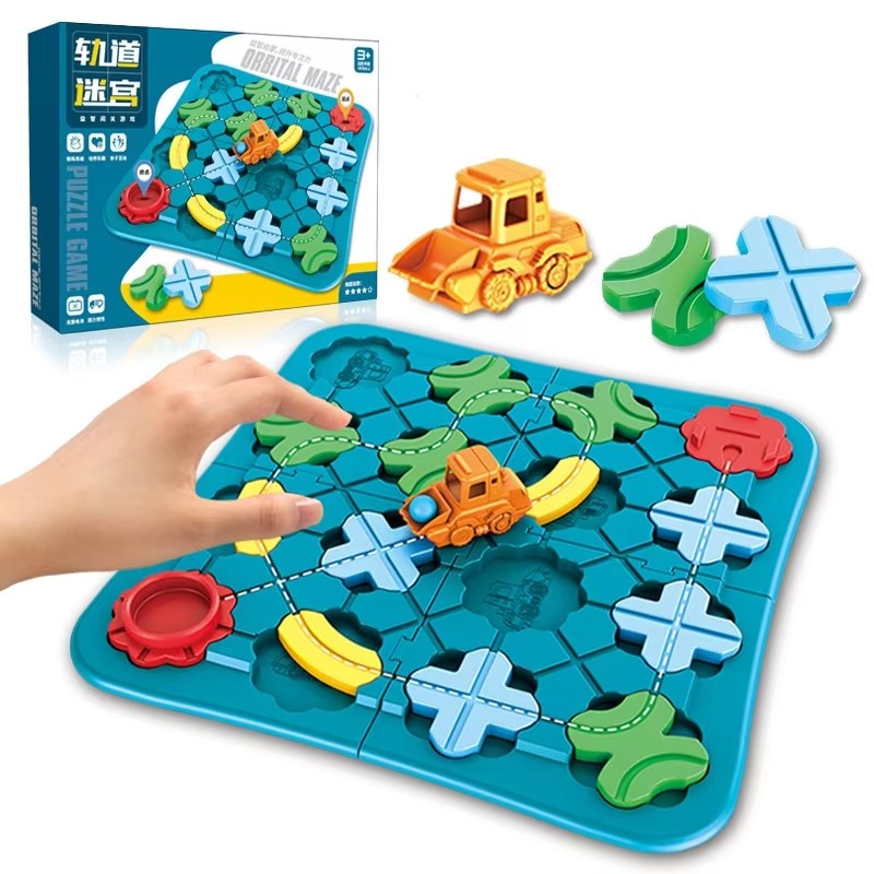 로드 미로 몬테소리 논리 로드 빌더 게임 조립 퍼즐 학 - Party Games Board Game 리뷰 및 가격